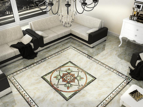 Керамогранит Infinity Ceramic Tiles Fronzola Crema напольная 60х60